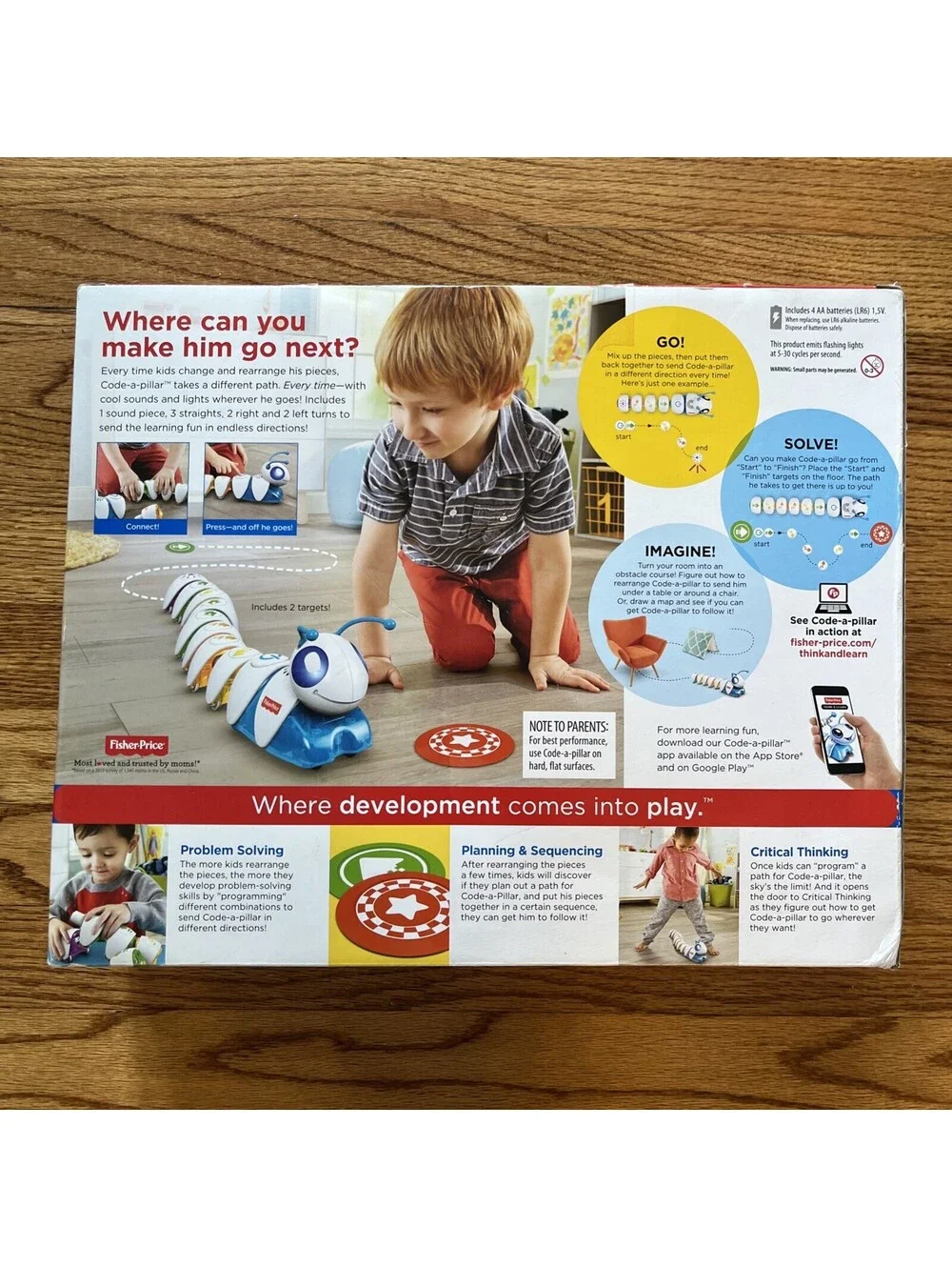Fisher-Price ships fast